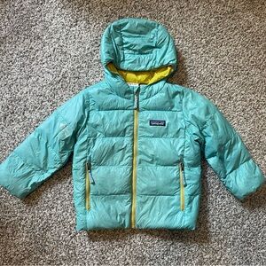 Patagonia Kids' Aqua Jacket with Yellow Lining